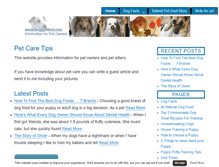 Tablet Screenshot of doggymind.com